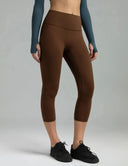 Dreamlux® High Waisted No Front Seam 21" Workout Leggings