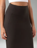 Dreamlux High-Rise Slim-Fit Midi Work Skirt
