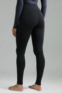Dreamlux High Waisted No Front Seam 28" Full Length Workout Leggings w/ Pockets