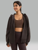 Velvra Modal Plush Soft Fleece Pullover w/ Kangaroo Pocket