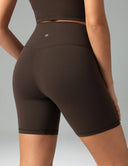Dreamlux High Waisted No Front Seam 6" Workout Short