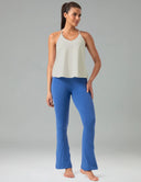Sorona Open Back Sleeveless Workout & Yoga Tank Top