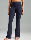 Dreamlux High Waisted No Front Seam Flare Legging w/Pockets 31.5"