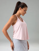 Sorona Open Back Sleeveless Workout & Yoga Tank Top