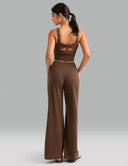 Dreamlux Wide Leg High Waisted Ultra Soft 32.5" Daily Pant - Tall