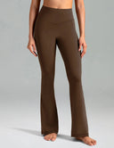 Dreamlux High Waisted No Front Seam Flare Legging w/Pockets 31.5"