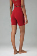Essential High Waisted No-Roll 6" Sports Shorts w/ Pockets