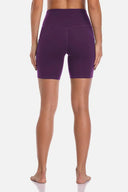 Essential High Waisted No-Roll 6" Sports Shorts w/ Pockets