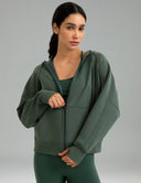 Velvra Modal Plush Soft Fleece Pullover w/ Kangaroo Pocket