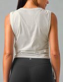 Sorona Adjustable Drawstring Cover-Up Tank Top