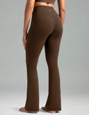 Dreamlux High Waisted No Front Seam Flare Legging w/Pockets 31.5"