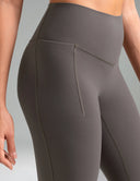 Dreamlux High Waisted No Front Seam Flare Legging w/Pockets 31.5"