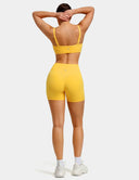 Sculptiva Butt Scrunch No Front Seam 4'' Sports Short