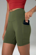 6'' gebürstete Shorts mit Taschen
