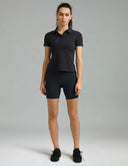 Dreamlux High Waisted No Front Seam 6" Workout Short