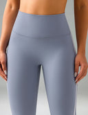 Dreamlux High Waisted No Front Seam 25" Yoga Legging w/ Contrast Trim