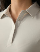 Sorona Longline Work Polo Shirt w/ Concealed Buttons