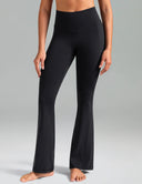 Dreamlux High Waisted No Front Seam Flare Legging w/Pockets 31.5"