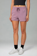 Shorts lounge de modal con cordón y bolsillos