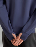 Velvra Modal Plush Soft Fleece Pullover w/ Kangaroo Pocket