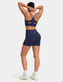 Sculptiva Butt Scrunch No Front Seam 4'' Sports Short
