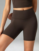 Dreamlux High Waisted No Front Seam 6" Workout Short