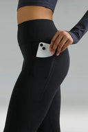 Dreamlux High Waisted No Front Seam 28" Full Length Workout Leggings w/ Pockets