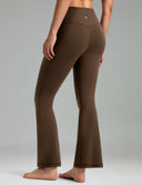 Dreamlux High Waisted No Front Seam Flare Leggings w/Pockets 27.5"