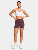 Sculptiva Butt Scrunch No Front Seam 4'' Sports Short