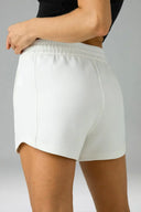 Shorts lounge de modal con cordón y bolsillos