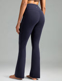 Dreamlux High Waisted No Front Seam Flare Legging w/Pockets 31.5"