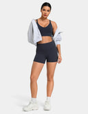 Sculptiva Butt Scrunch No Front Seam 4'' Sports Short