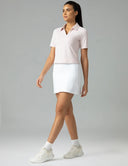Sorona V-Neck Cropped Polo Shirt – Relaxed Fit