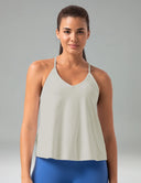 Sorona Open Back Sleeveless Workout & Yoga Tank Top