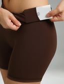 Dreamlux High Waisted No Front Seam 6" Workout Short