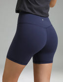Dreamlux High Waisted No Front Seam 6" Workout Short
