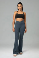 Leggings acampanados cruzados Dreamlux de 31,5"