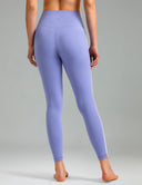 Dreamlux High Waisted No Front Seam 25" Yoga Legging w/ Contrast Trim