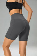 Essential High Waisted No-Roll 6" Sports Shorts w/ Pockets