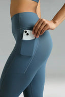 Dreamlux High Waisted No Front Seam 28" Full Length Workout Leggings w/ Pockets