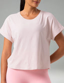 Sorona Batwing Sleeve Twist-Back Relaxed Fit Top