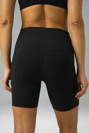Pantalones cortos de yoga Dreamlux de cintura alta de 6" con bolsillos