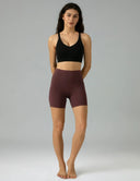 Dreamlux High Waisted No Front Seam 6" Workout Short