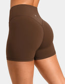 Sculptiva Butt Scrunch No Front Seam 4'' Sports Short