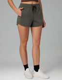 Lounge-Shorts aus Modal mit Kordelzug und Taschen