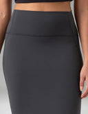 Dreamlux High-Rise Slim-Fit Midi Work Skirt