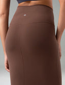 Dreamlux High-Rise Slim-Fit Midi Work Skirt