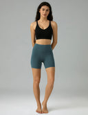 Dreamlux High Waisted No Front Seam 6" Workout Short