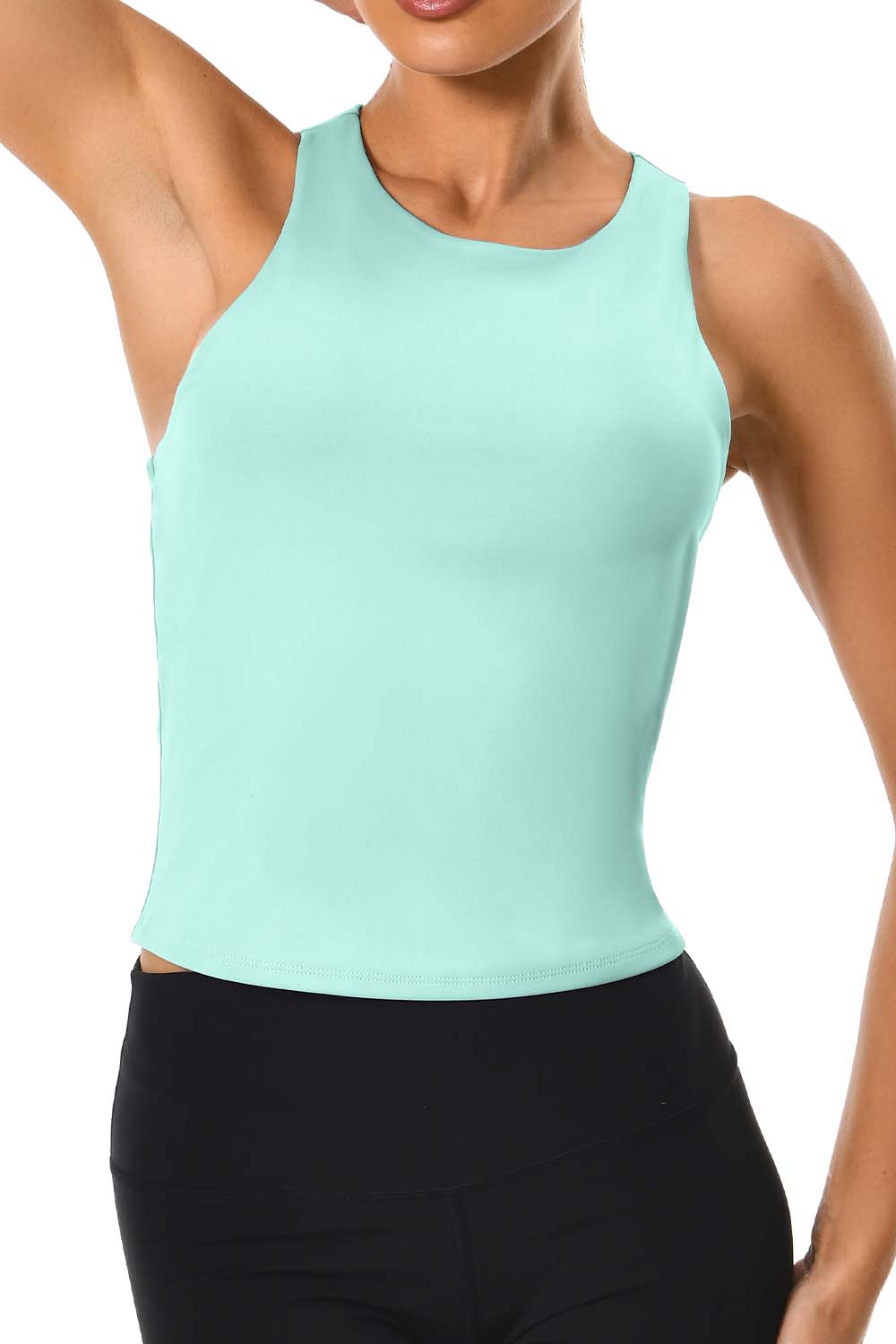 Colorfulkoala Women's Dreamlux V-Neck Bodysuits Sleeveless Tank Tops (XS,  Cocoa) at  Women's Clothing store
