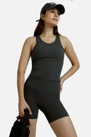 Pantalón corto de canalé Dreamlux de 6" 